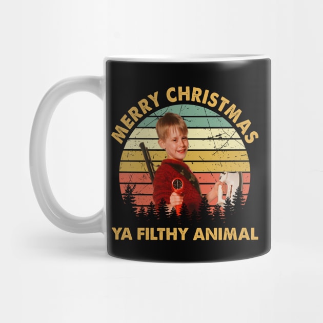 Merry Christmas Ya Filthy Animal by Heavy Dark Artshy